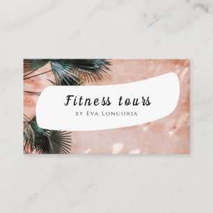 Fitness Tours Visitenkarte