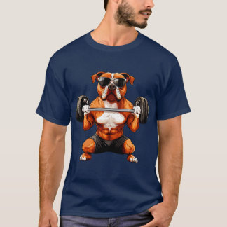 Fitness/Trainer Hund T - Shirt