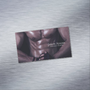 Fitness Trainer, Personal Trainer Magnetische Visitenkarte