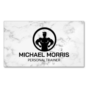 Fitness-Trainer Personal Trainer Magnetische Visitenkarte