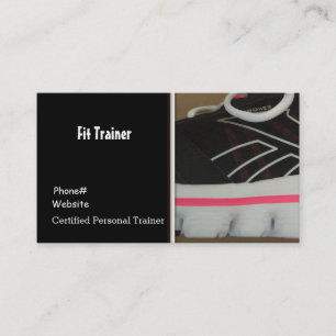 Fitness Trainer Visitenkarte