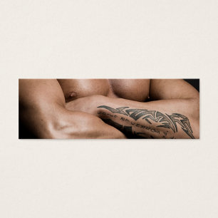 Fitness-Trainingsschwanz Toned Muscular Male Brust