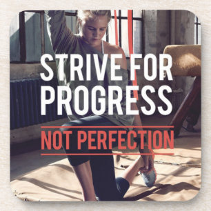 Fitness und Bodybuilding Motivation Getränkeuntersetzer