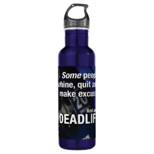 Fitness und Bodybuilding Motivation Trinkflasche