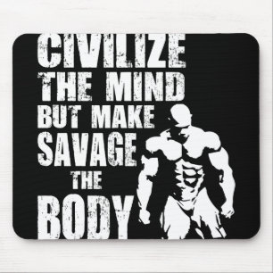 Fitness und Fitness Motivation - Ersparen Sie den  Mousepad