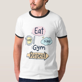 Fitness und gute Vibes T-Shirt