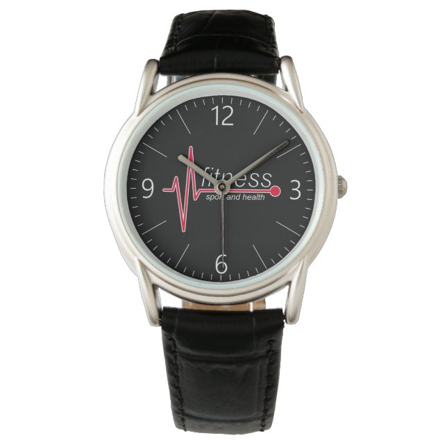 Fitness und Sport Armbanduhr (Vorderseite)