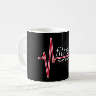 Fitness und Sport Kaffeetasse