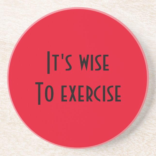 Fitness Untersetzer (Vorne)