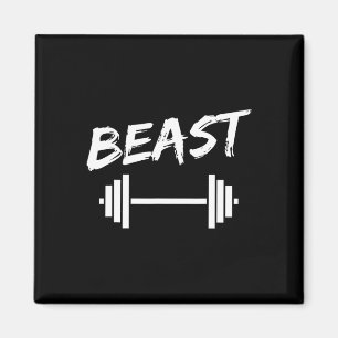 Fitness von Beast Pater Son Bodybuilding Matching Magnet