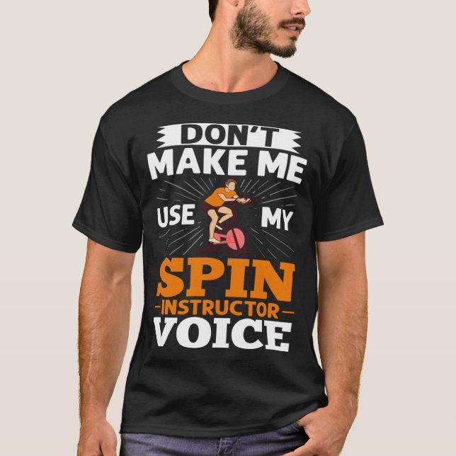 Fitness von Spinnrad-Workout-Fahrrädern 5 T-Shirt (Vorderseite)
