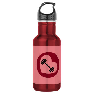 Fitness Wasserflasche. Edelstahlflasche