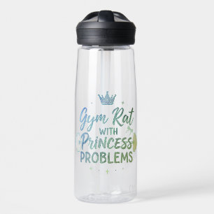 Fitness-Wasserflasche "Gym Rat with Princess Probl Trinkflasche