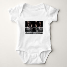 Fitness Weightlift GYM Workout Baby Strampler