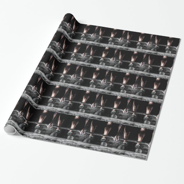 Fitness Weightlift GYM Workout Geschenkpapier (Ungerollt)