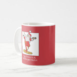 Fitness Weihnachten mit Weihnachten Kaffeetasse