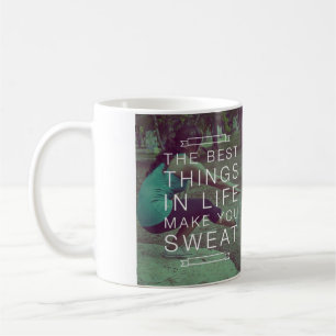 Fitness Workout Gym Motivation Kaffeetasse