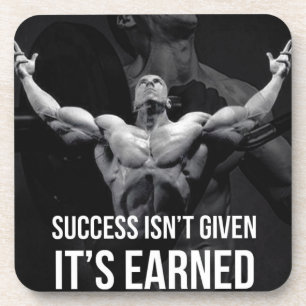 Fitness Workout Gym Motivation Untersetzer