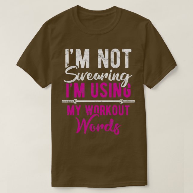 Fitness Workout Gym Training Bodybuilding (16) T-Shirt (Design vorne)