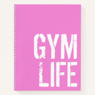 Fitnessleben - notizbuch