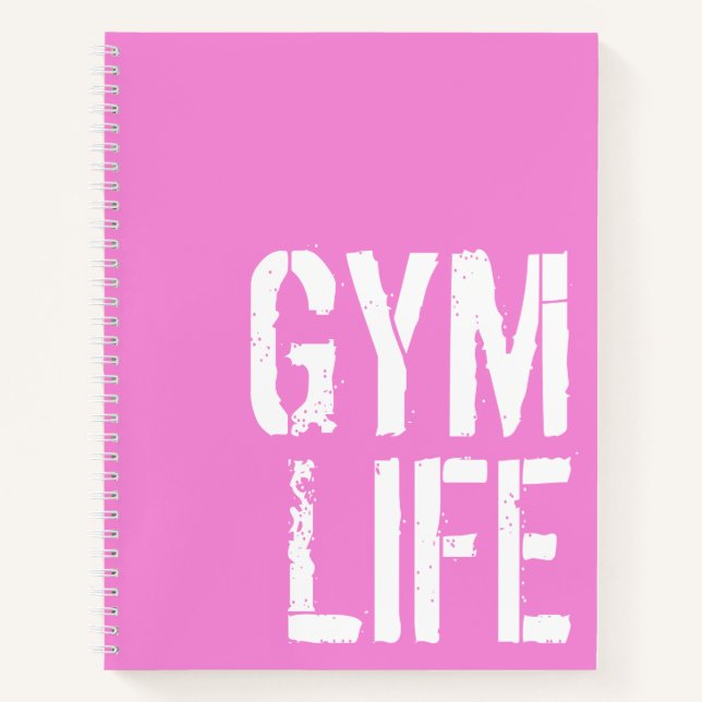 Fitnessleben - notizbuch (Vorderseite)