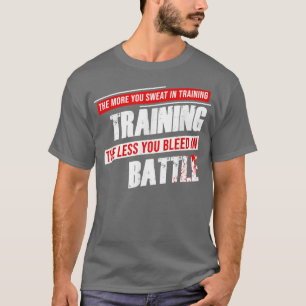 Fitnessmotivation Mehr Schwitzen im Training, weni T-Shirt