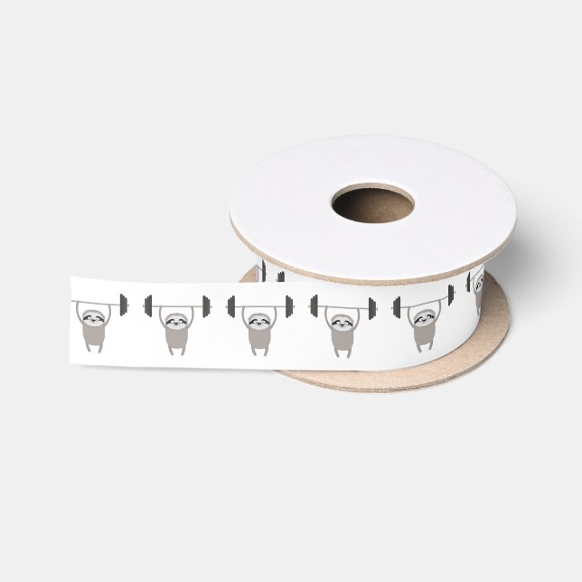 Fitnessmuskel Sloth-Esprit Gewichte Satinband (Spule)