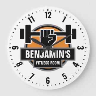 Fitnessraum Fitness Personalisierte Uhr