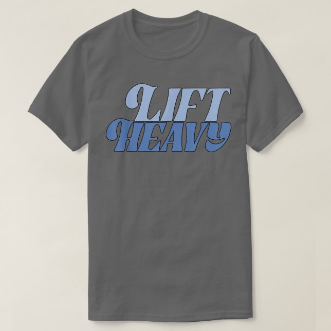 Fitnessraum und Fitnessraum mit Lift T-Shirt (Design vorne)