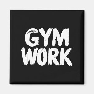 Fitnessstudio Arbeit Bodybuilding Fitness Training Magnet