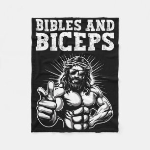 Fitnessstudio Bodybuilding Fitness Humor Bibeln Un Fleecedecke