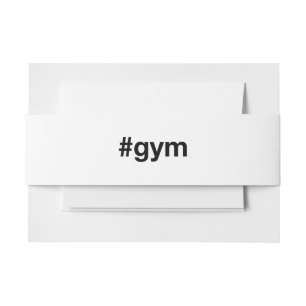 Fitnessstudio einladungsbanderole