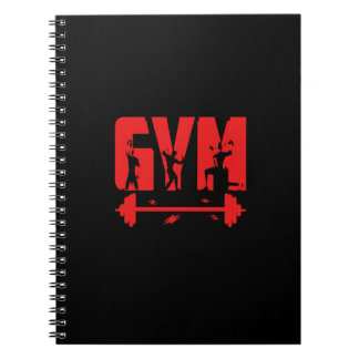 Fitnessstudio-Fitness Notizblock