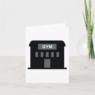 Fitnessstudio-Gebäude Karte