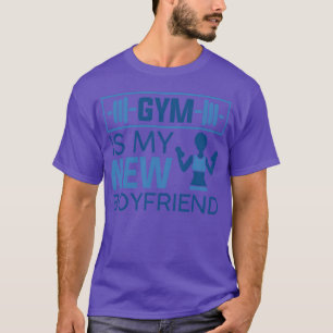 Fitnessstudio ist mein neuer Freund 70er Jahre lus T-Shirt