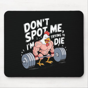 Fitnessstudio Lustig Mich nicht beobachten, ich ve Mousepad