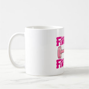 Fitnessstudio Motivationsdesign Kaffeetasse