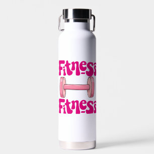 Fitnessstudio Motivationsdesign Trinkflasche