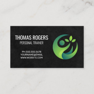 Fitnessstudio   Personal Trainer   Fitness Visitenkarte
