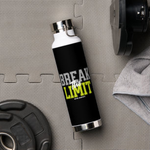 Fitnessstudio-Süchtiger Motivations-Fitness Limit  Trinkflasche