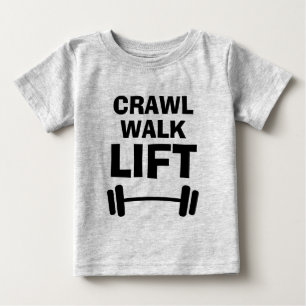 Fitnesszitat-Baby-Shirts DES Baby T-shirt