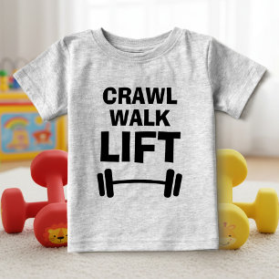 Fitnesszitat-Baby-Shirts DES Baby T-shirt