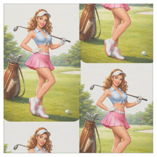 Fitte Golferin Thunder_Cove Stoff