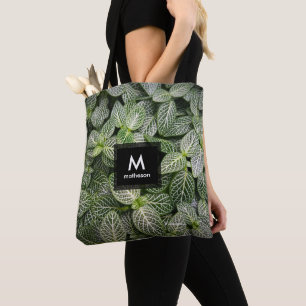 Fittonia Mosaik Pflanze mit verschiedenen Blätter Tasche