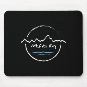 Fitz-Roy-Gebirgskette und Laguna Capri Mousepad