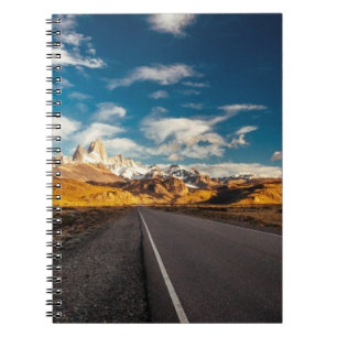 Fitz Roy im Morgen-Licht Notizblock