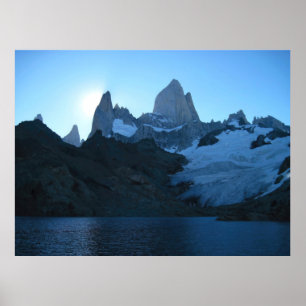 Fitz Roy und Laguna de los Tres Poster