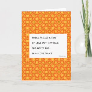 Fitzgerald Alle Arten von Liebe Valentine Feiertagskarte