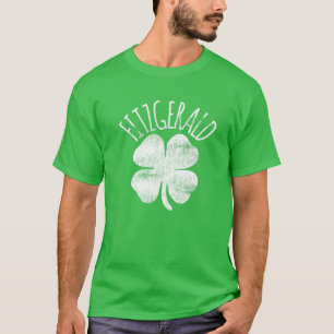 Fitzgerald Familienname Matching St. Patrick's Day T-Shirt