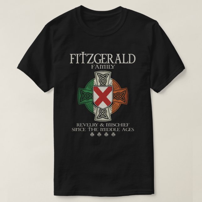 Fitzgerald Family Ireland Fitzgerald T-Shirt (Design vorne)
